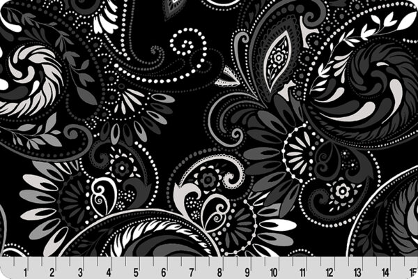 Paisley Black and White